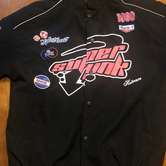 Women/Junior Harajuku hip-hop 90s black jacket - Picture 5 of 5